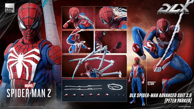 Marvel's Spider-Man 2 DLX Spider-Man Advanced Suit 2.0 (Peter Parker) Action Figure