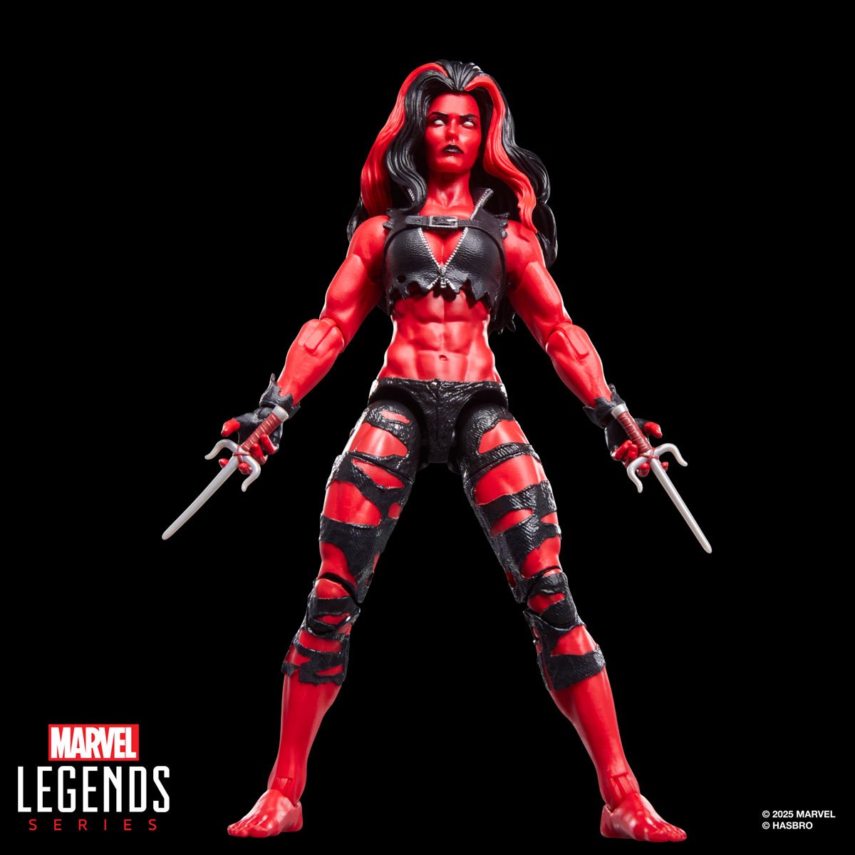 Marvel Legends Series Red She-Hulk 6-Inch Action Figure