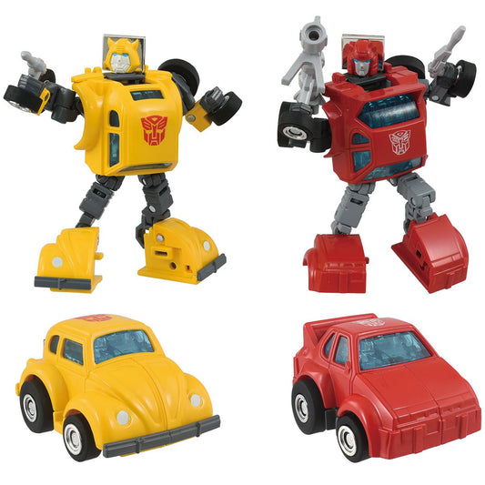 [Pre-Order] Transformers Missing Link C-09 Cybertron Heroes Anime Bumblebee and Cliffjumper Set Action Figure