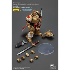 [Pre-Order] Warhammer 40,000 Blood Angels Captain with Heavy Bolt Pistol and Power Sword 1:18 Scale Action Figure