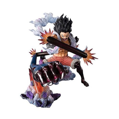 One Piece Monkey D. Luffy Gear 4 Snakeman King Cobra FiguartsZERO Extra Battle Statue - Reissue