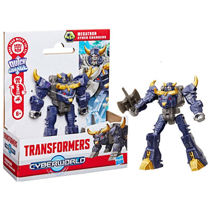 Transformers Cyberworld Megatron Cyber Changers 4-Inch Action Figure