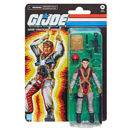G.I. Joe Classified Series Retro Cardback David Crazylegs Thomas 6-Inch Action Figure