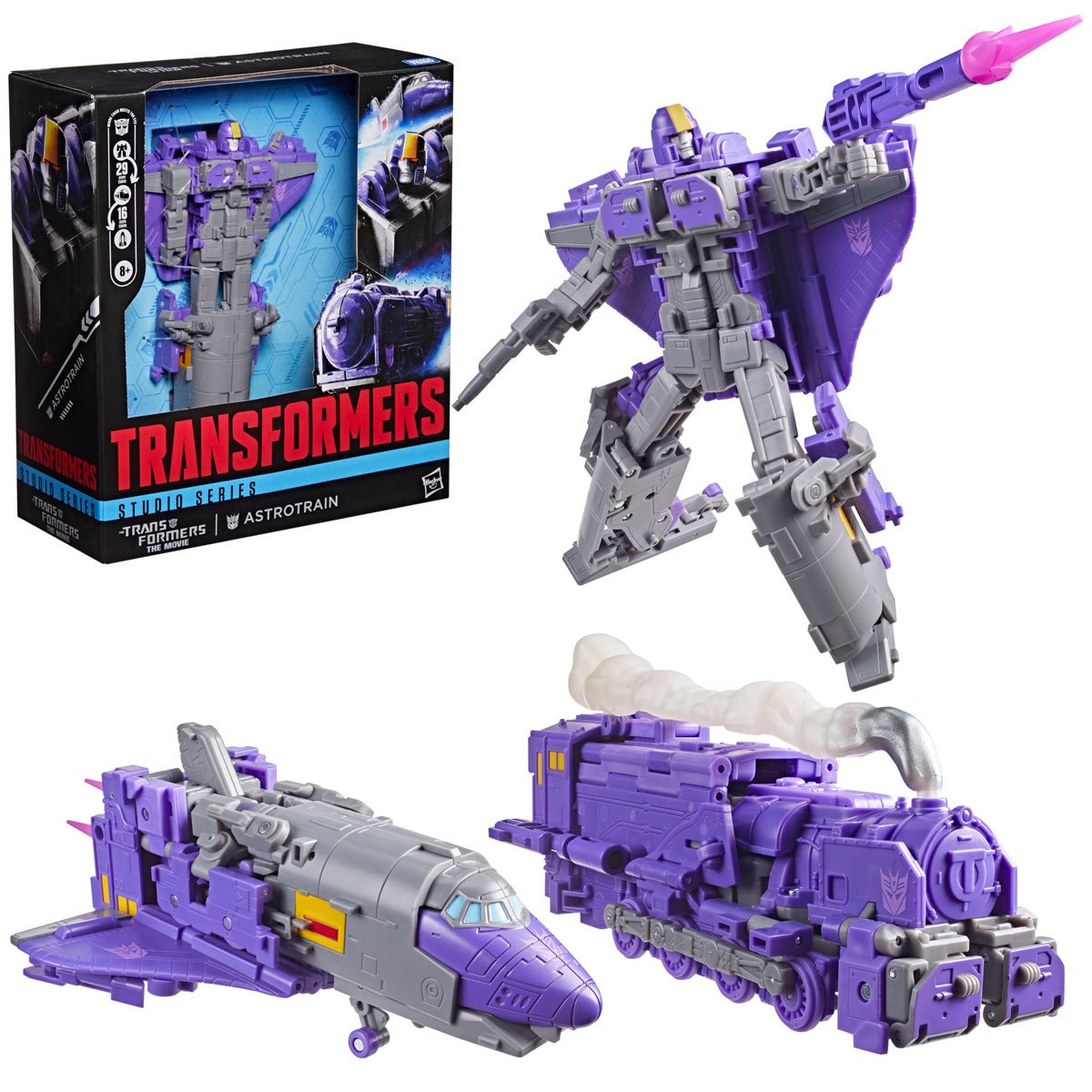 Transformers Studio Series 86 Leader Class Transformers: The Movie Astrotrain