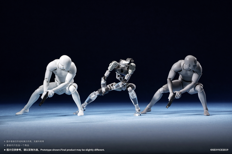 CRE Series: Neuron-Tech Manikin Bioroid Troy 021 1/12 Action Figure