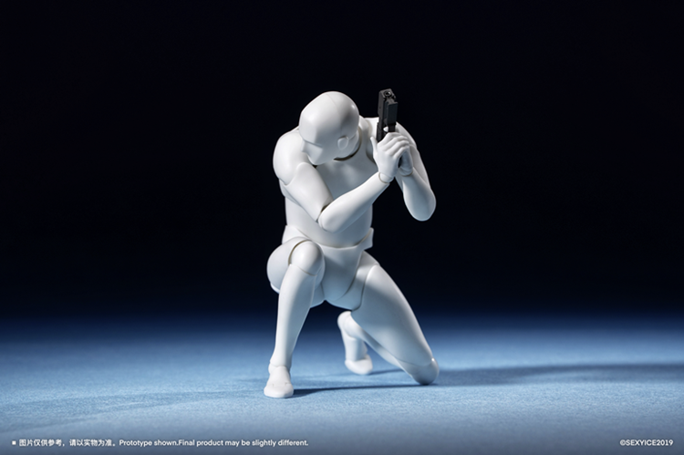 CRE Series: Neuron-Tech Manikin Bioroid Troy 021 1/12 Action Figure