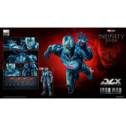 Marvel Studios: The Infinity Saga Iron Man Mark 3 Stealth Edition DLX Action Figure