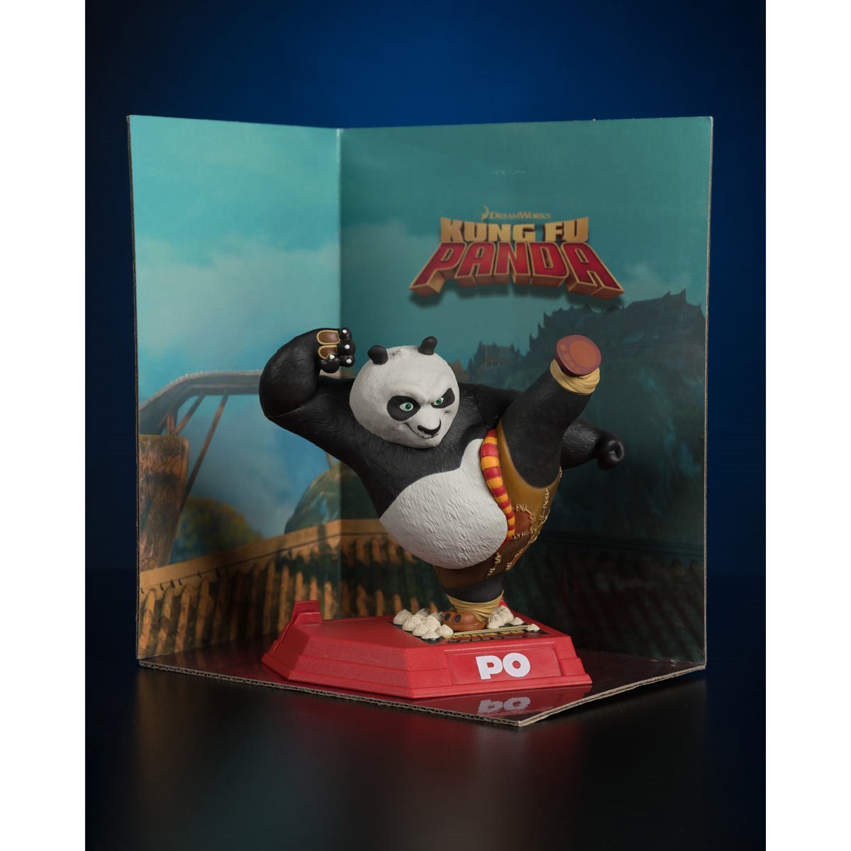 Movie Maniacs NBC Wave 3 Kung Fu Panda Po 6-Inch Scale Posed Figure