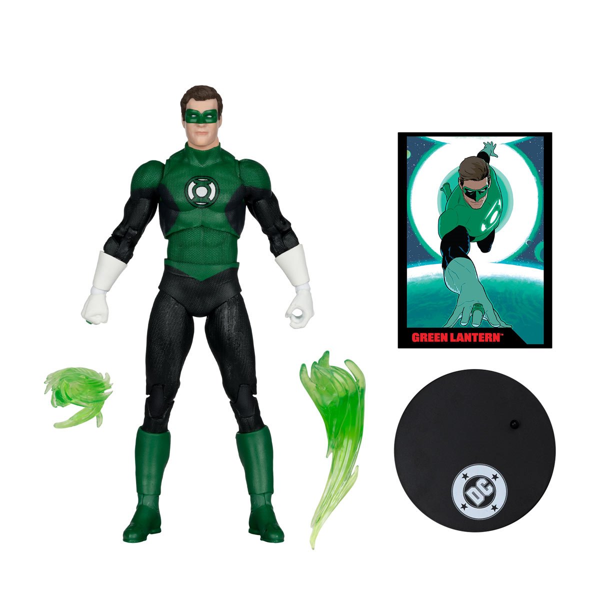 DC Direct Page Punchers Wave 11 Green Lantern Hal Jordan Green Lanterns #48 7-Inch Scale Action Figure with Comic