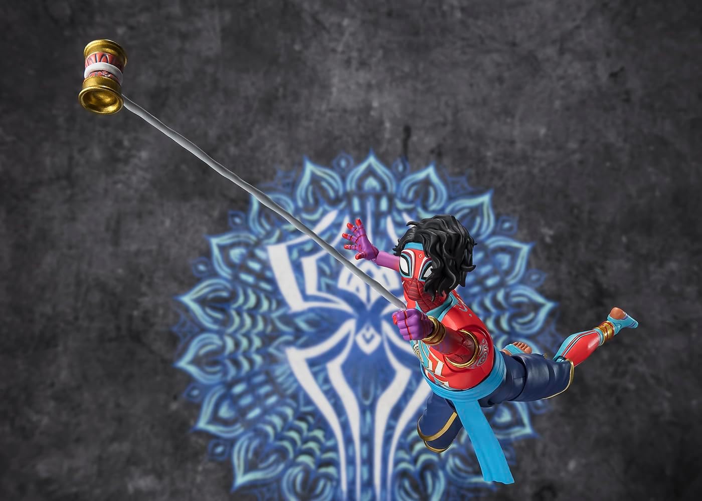 TAMASHII NATIONS - Spider-Man: Across The Spider-Verse - Spider-Man India, Bandai Spirits S.H.Figuarts Action Figure