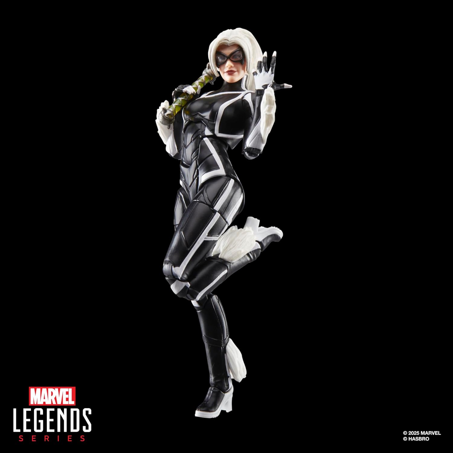 Spider-Man Marvel Legends Series Gamerverse Black Cat Felicia Hardy, 2 Video Game-Inspired Collectible 6 Inch Action Figure