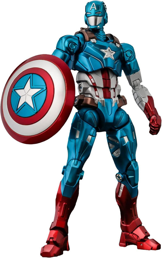 Marvel Fighting Armor Captain America Action Figure