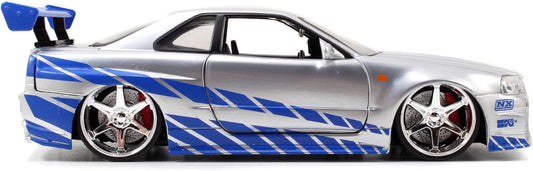Fast & Furious Brian’s 2002 Nissan Skyline R34 Die-cast Car
