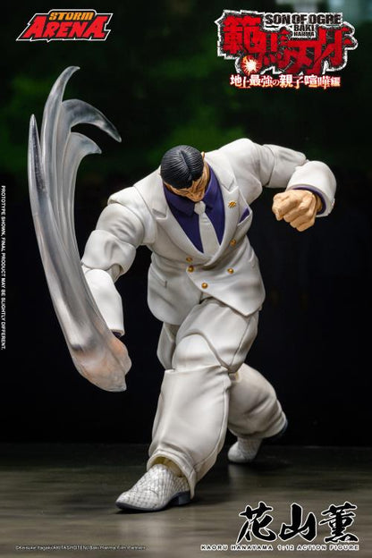 Baki Hanma: Son of Ogre Storm Arena Kaoru Hanayama 1/12 Scale Action Figure