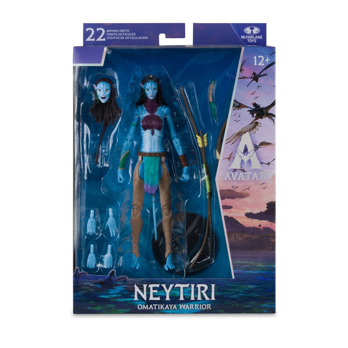 Avatar: Fire and Ash McFarlane Collector Edition Neytiri Omatikaya Warrior 7-Inch Scale Action Figure