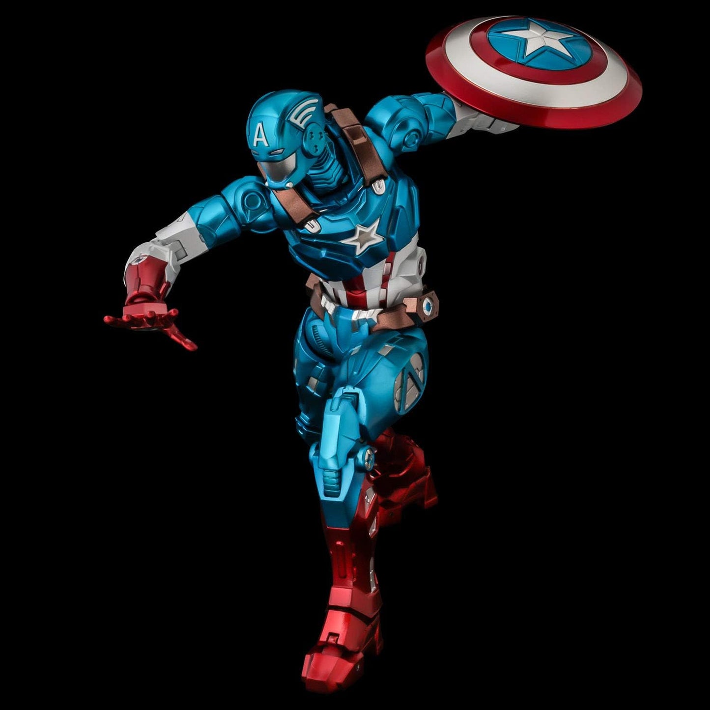 Marvel Fighting Armor Captain America Action Figure