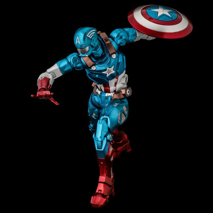 Marvel Fighting Armor Captain America Action Figure