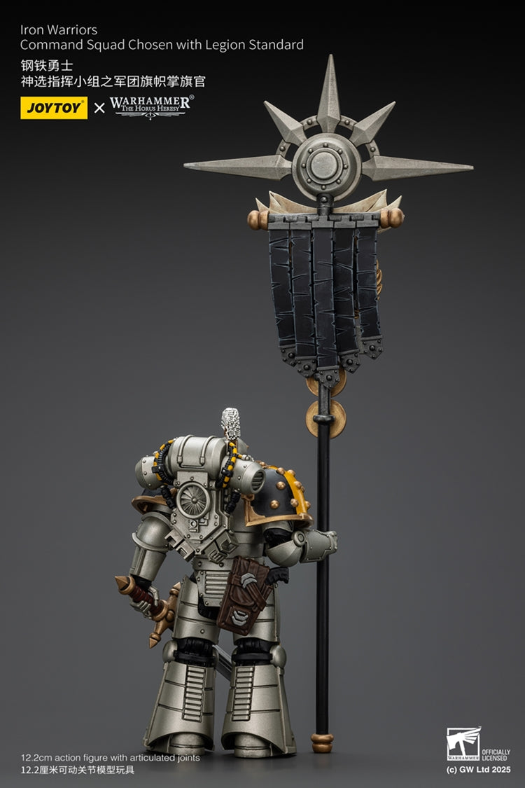 Warhammer The Horus Heresy Iron Warrior Command Squad 1:18 Scale Action Figure
