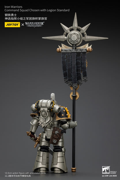 Warhammer The Horus Heresy Iron Warrior Command Squad 1:18 Scale Action Figure
