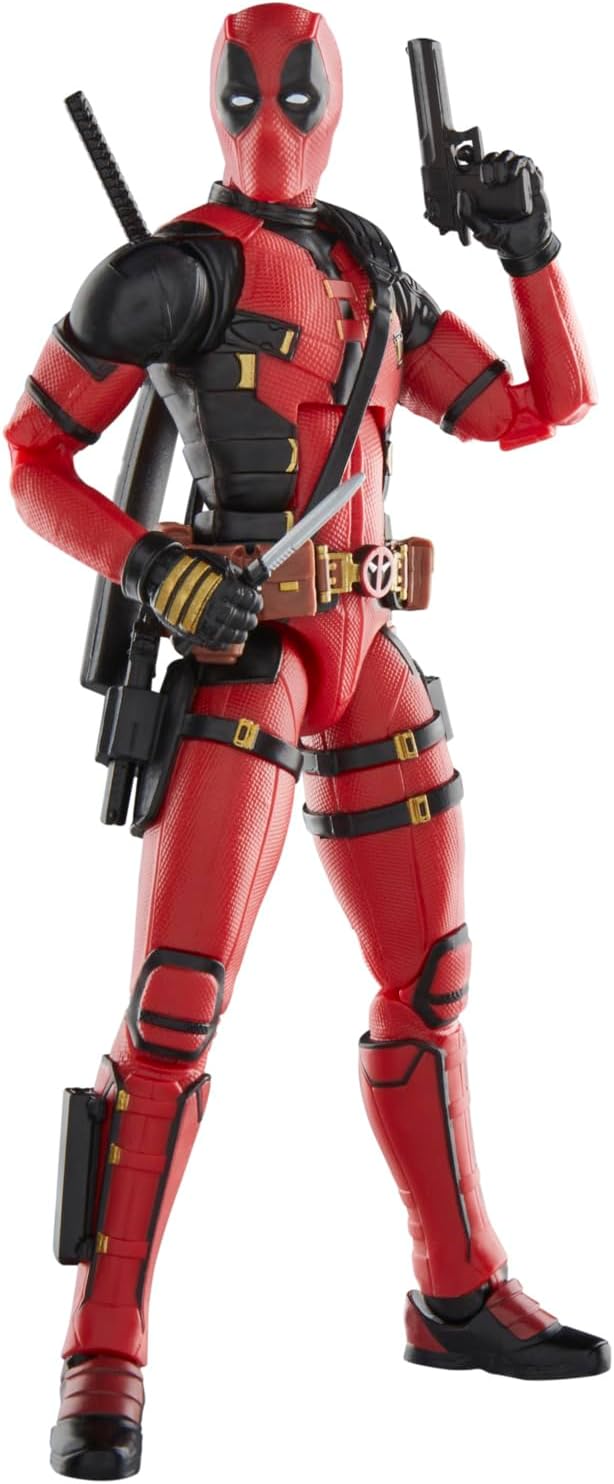 Marvel Legends Series Deadpool, Deadpool & Wolverine Collectible 6 Inch Action Figure for Adults Ages 14 and Up
