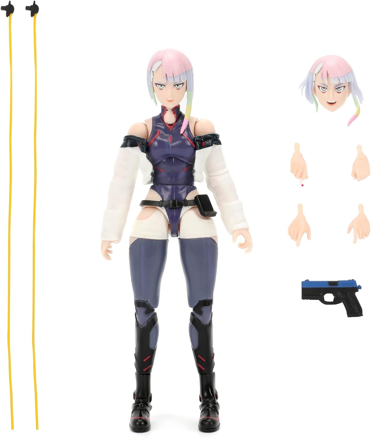 Cyberpunk Edgerunners Lucy - 1:12 Scale Action Figure with Accessories