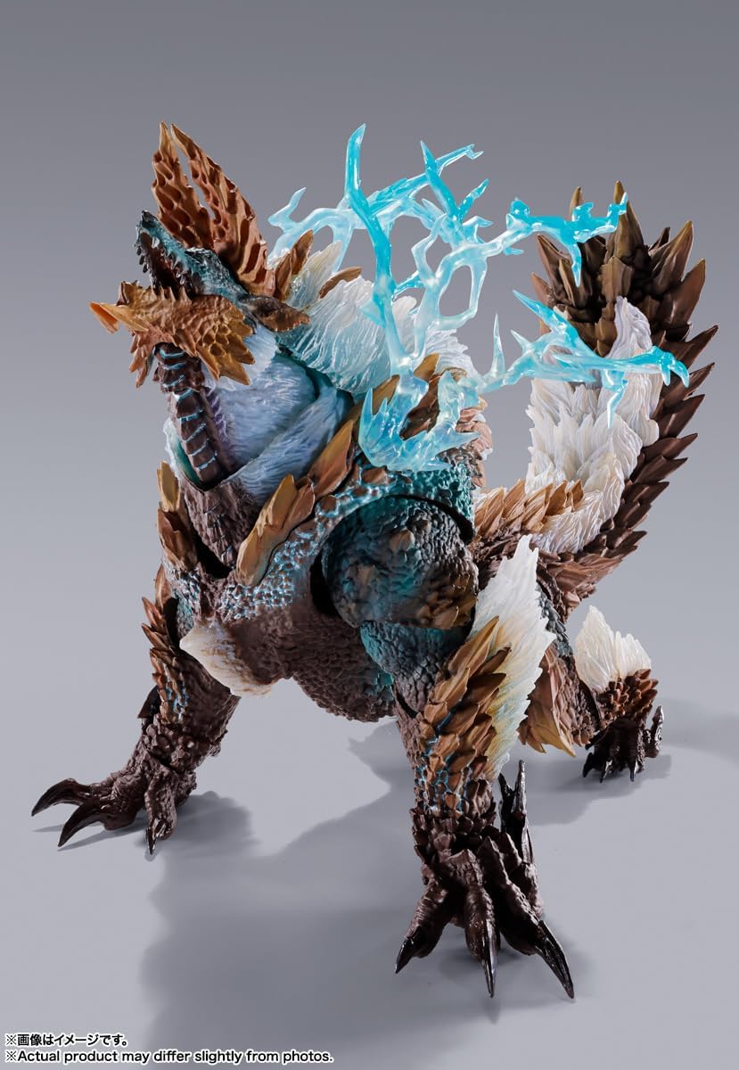 TAMASHII NATIONS - Monster Hunter Series - Zinogre -20th Anniversary Edition-, Bandai Spirits S.H.MonsterArts Action Figure