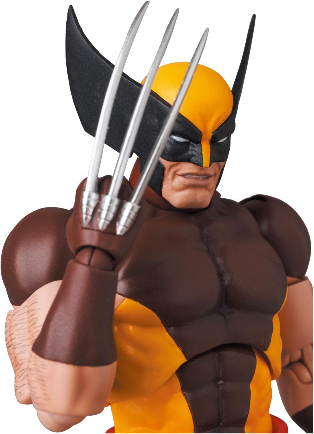 Marvel Wolverine (Brown Comic Ver.) MAFEX Action Figure (Reissue)