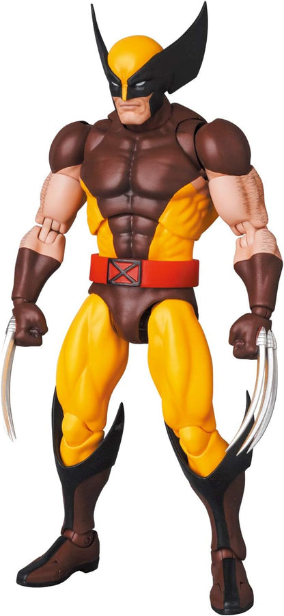 Marvel Wolverine (Brown Comic Ver.) MAFEX Action Figure (Reissue)