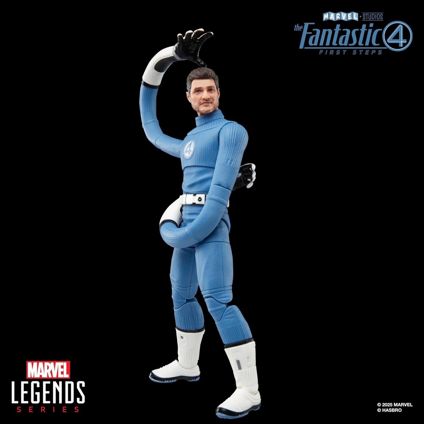 Marvel Legends Series Mister Fantastic, The Fantastic Four: First Steps Movie, Reed Richards Collectible 6 Inch Action Figure