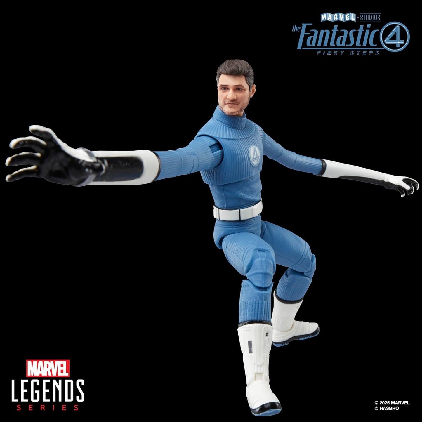 Marvel Legends Series Mister Fantastic, The Fantastic Four: First Steps Movie, Reed Richards Collectible 6 Inch Action Figure