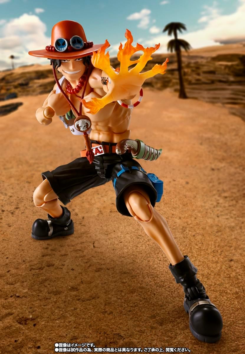 One Piece Portgas D. Ace Fire Fist S.H.Figuarts Action Figure