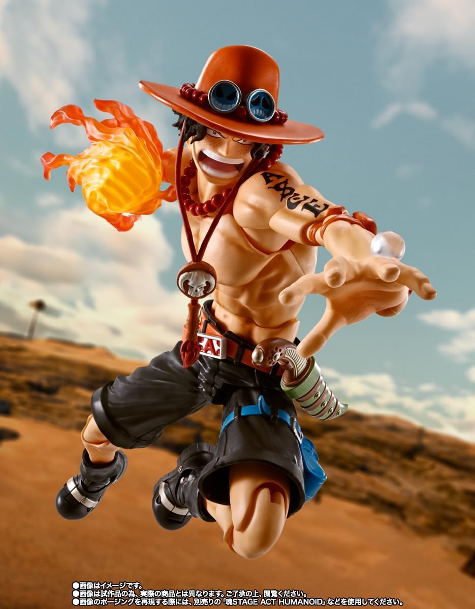 One Piece Portgas D. Ace Fire Fist S.H.Figuarts Action Figure