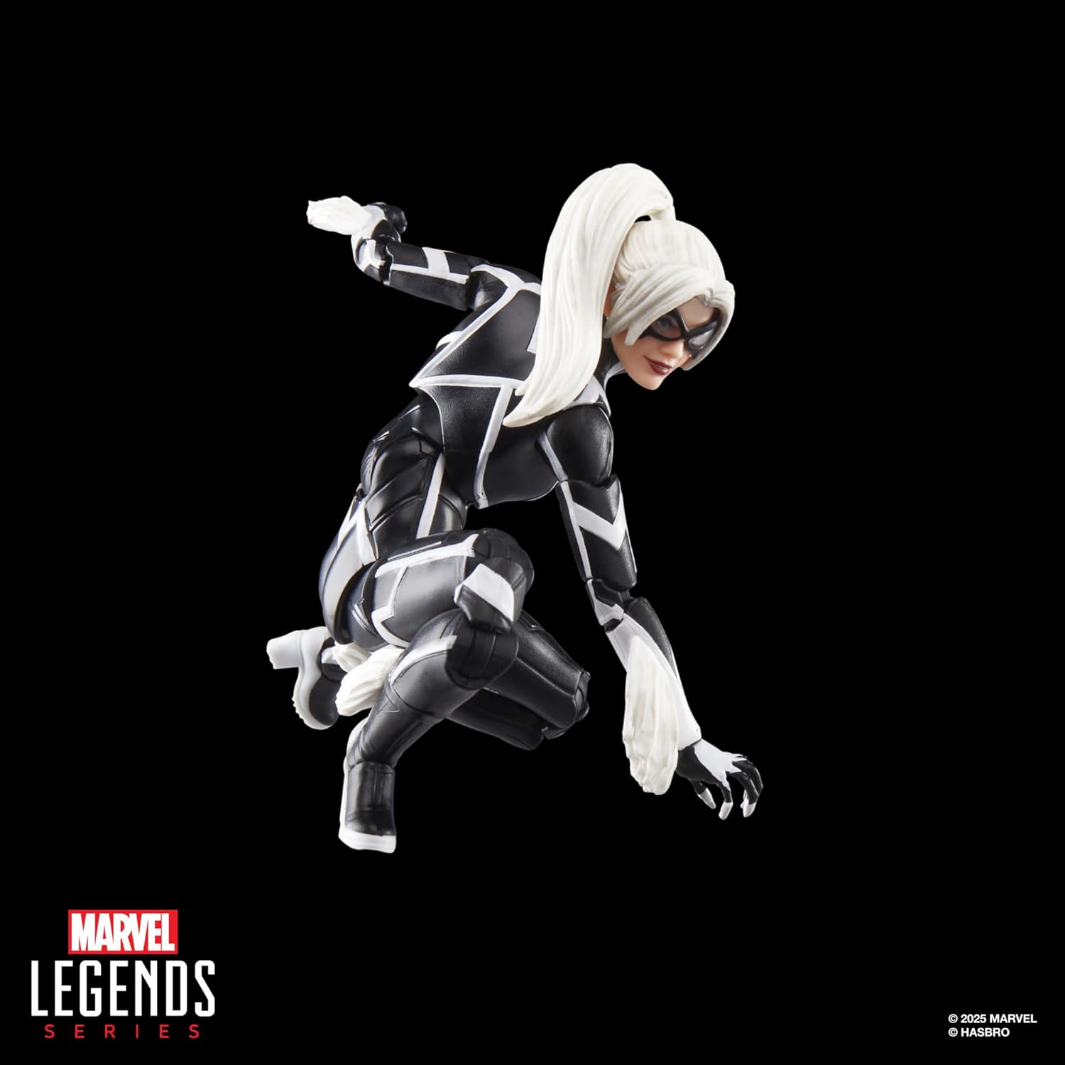 Spider-Man Marvel Legends Series Gamerverse Black Cat Felicia Hardy, 2 Video Game-Inspired Collectible 6 Inch Action Figure