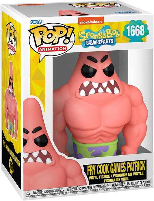 Pop! Animation: Spongebob Squarepants 25th Anniversary - Fry Cook Games Patrick