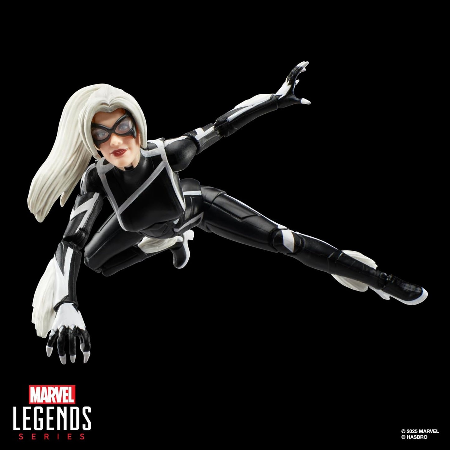 Spider-Man Marvel Legends Series Gamerverse Black Cat Felicia Hardy, 2 Video Game-Inspired Collectible 6 Inch Action Figure