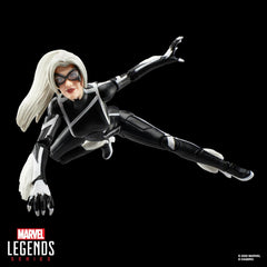 Spider-Man Marvel Legends Series Gamerverse Black Cat Felicia Hardy, 2 Video Game-Inspired Collectible 6 Inch Action Figure