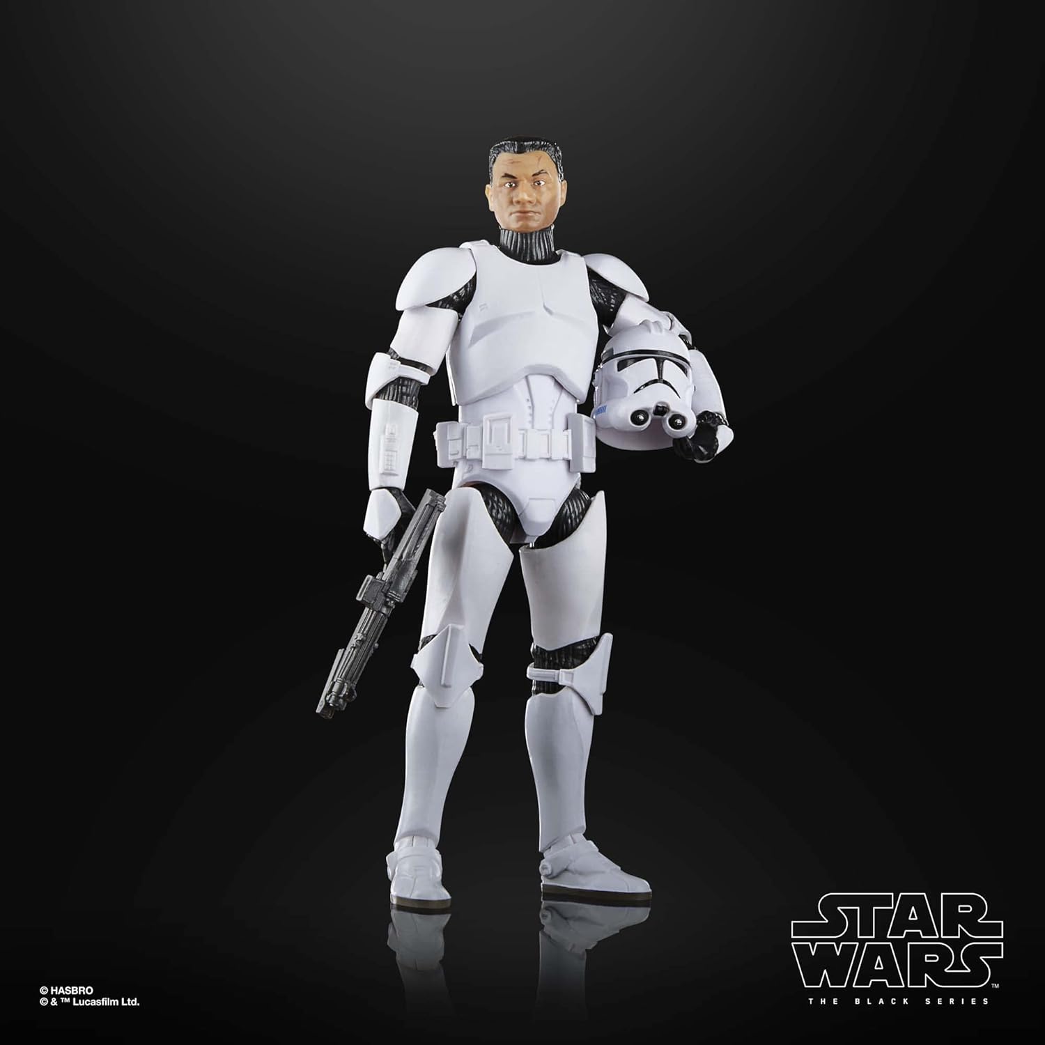 STAR WARS The Black Series Phase II Clone Trooper, The Clone Wars 6-Inch Action Figures, Ages 4 and Up