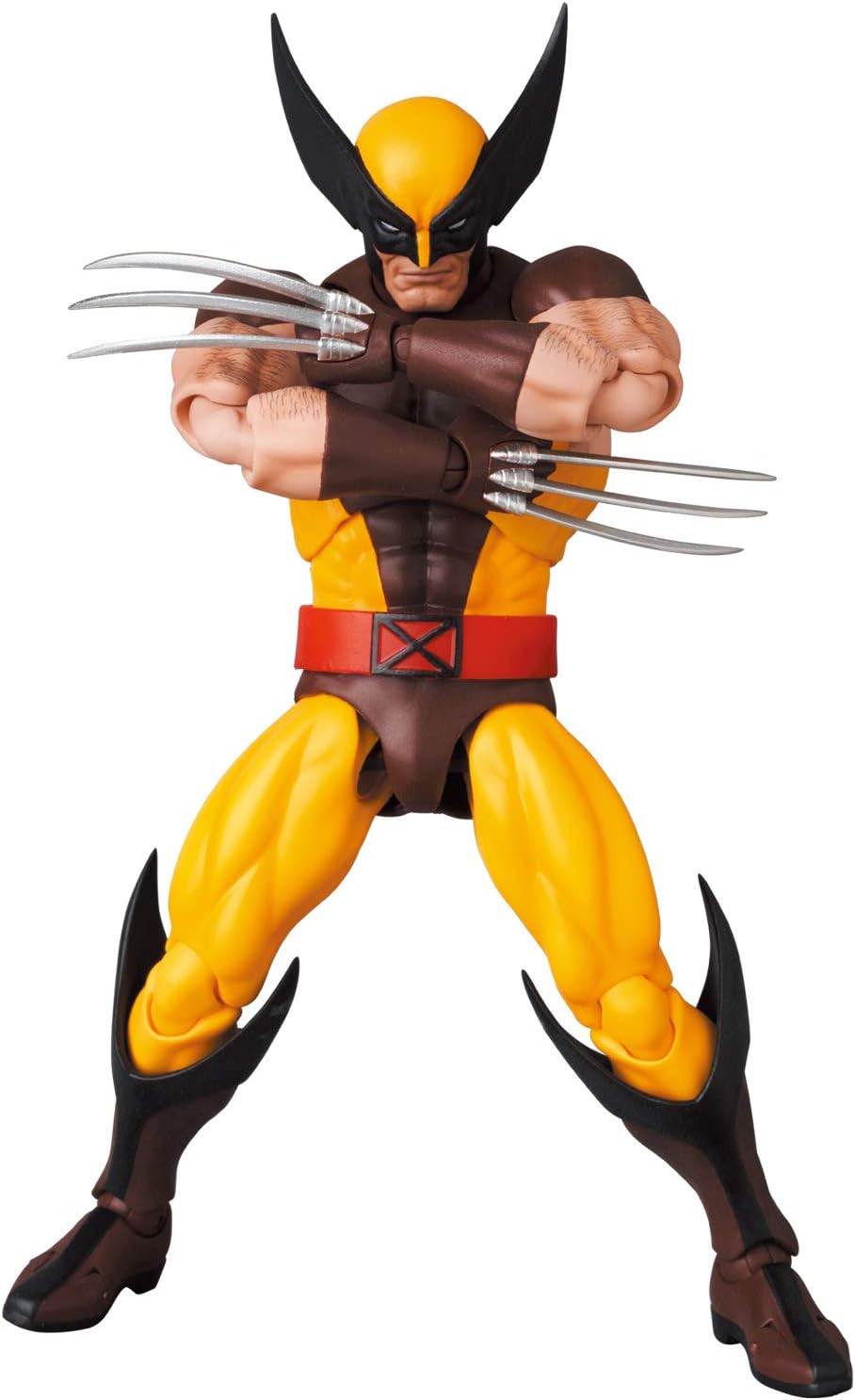 Marvel Wolverine (Brown Comic Ver.) MAFEX Action Figure (Reissue)