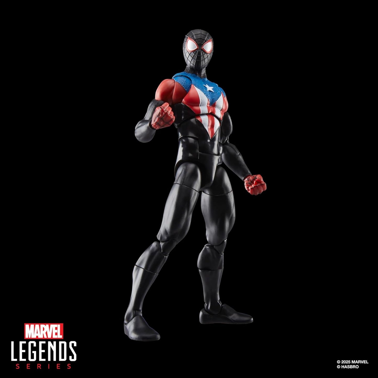 Spider-Man Marvel Legends Series Gamerverse Miles Morales Boricua Suit, 2 Video Game-Inspired Collectible 6 Inch Action Figure