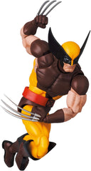 Marvel Wolverine (Brown Comic Ver.) MAFEX Action Figure (Reissue)