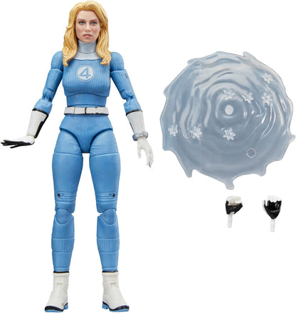 Marvel Legends Series Invisible Woman, The Fantastic Four: First Steps Sue Storm Movie Collectible 6 Inch Action Figure