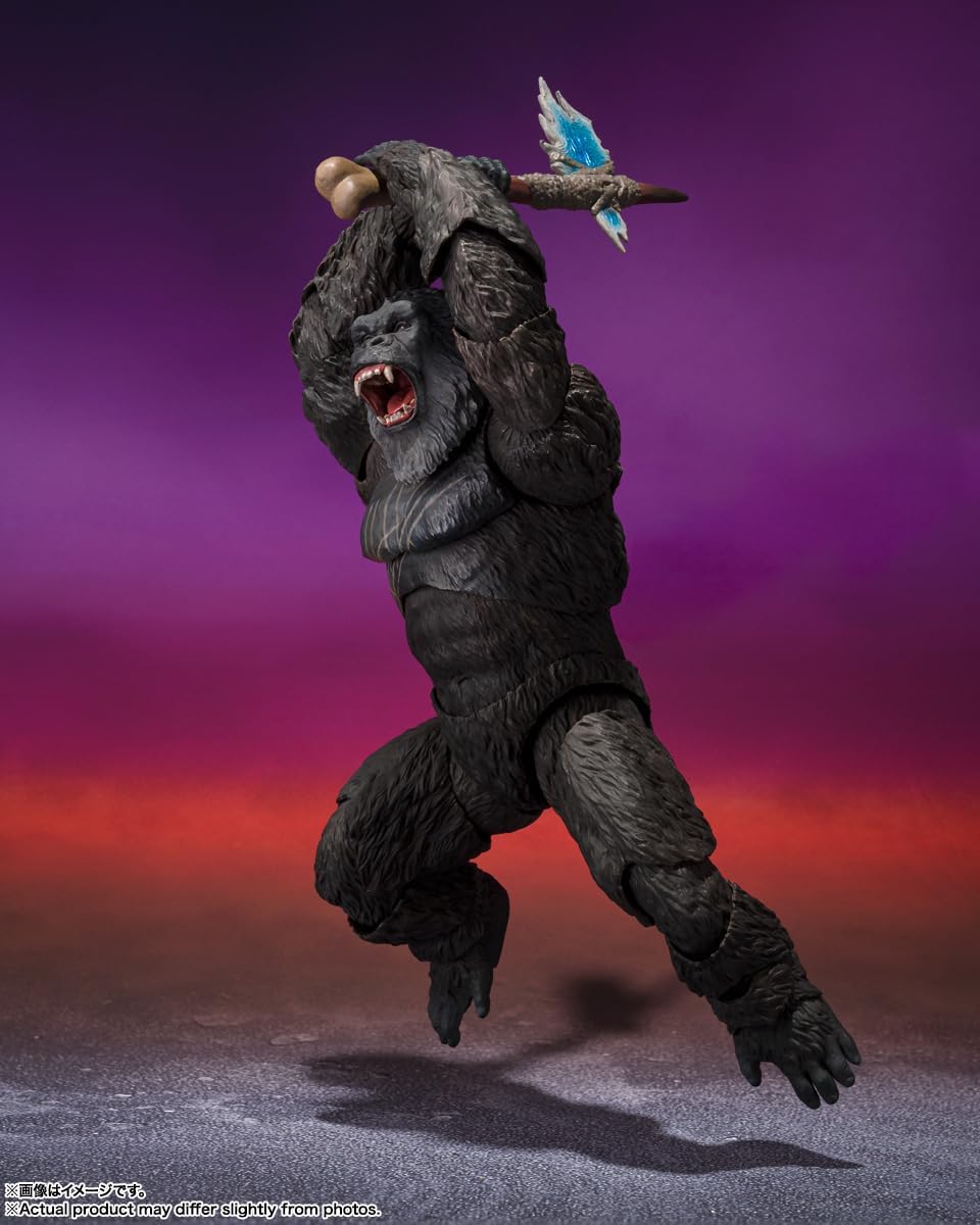 TAMASHII NATIONS - Godzilla x Kong: The New Empire - Kong from Godzilla x Kong: The New Empire (2024) S.H.MonsterArts Action Figure