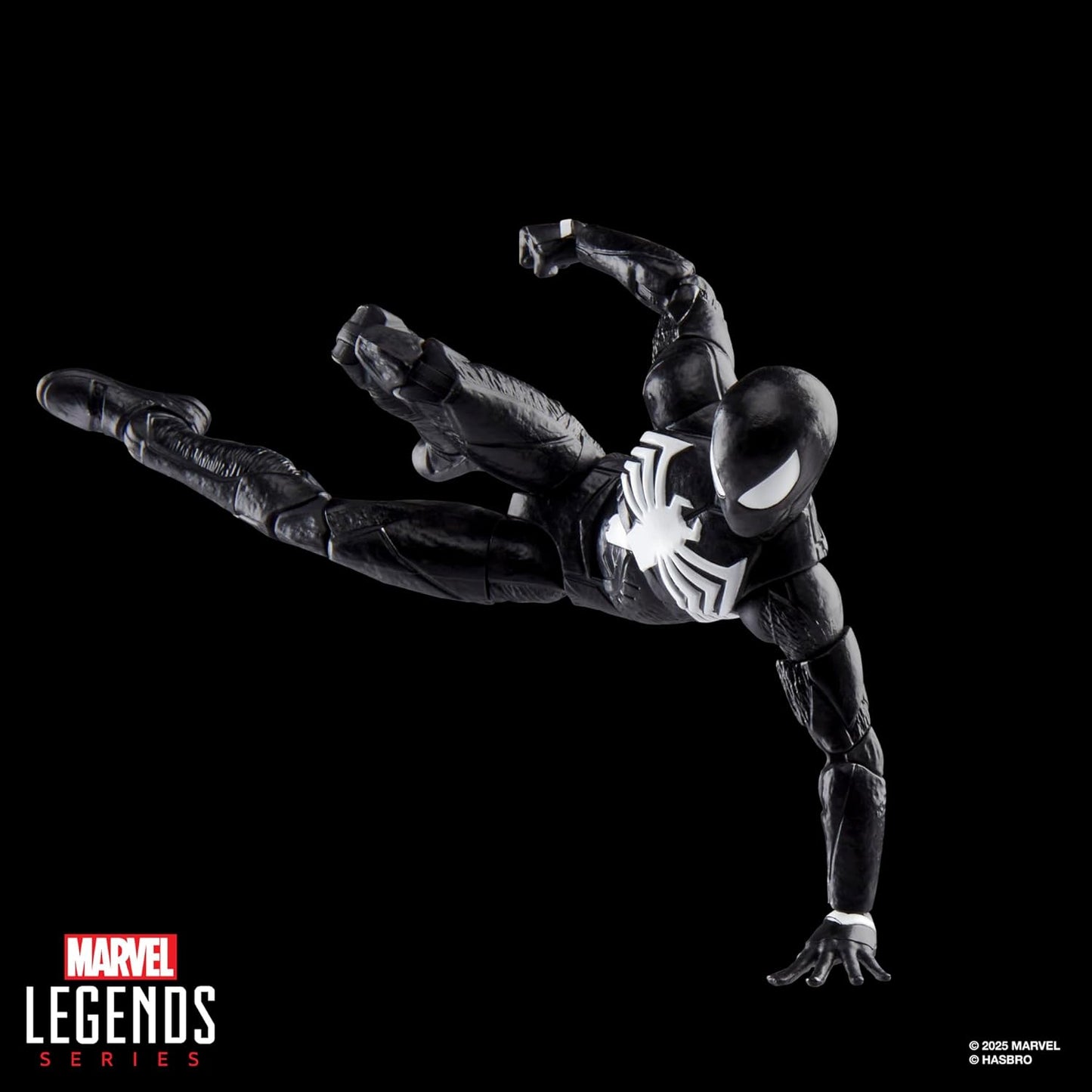 Spider-Man Marvel Legends Series Gamerverse Peter Parker Black Suit, 2 Video Game-Inspired Collectible 6 Inch Action Figure
