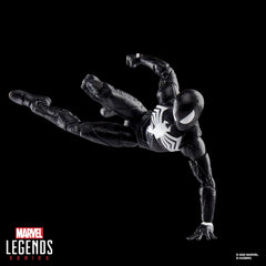 Spider-Man Marvel Legends Series Gamerverse Peter Parker Black Suit, 2 Video Game-Inspired Collectible 6 Inch Action Figure