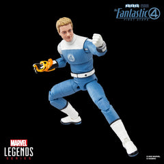 Marvel Legends Series Johnny Storm, The Fantastic Four: First Steps Movie Collectible 6 Inch Action Figure