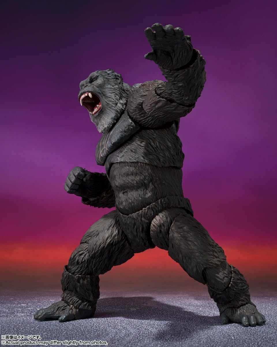 TAMASHII NATIONS - Godzilla x Kong: The New Empire - Kong from Godzilla x Kong: The New Empire (2024) S.H.MonsterArts Action Figure
