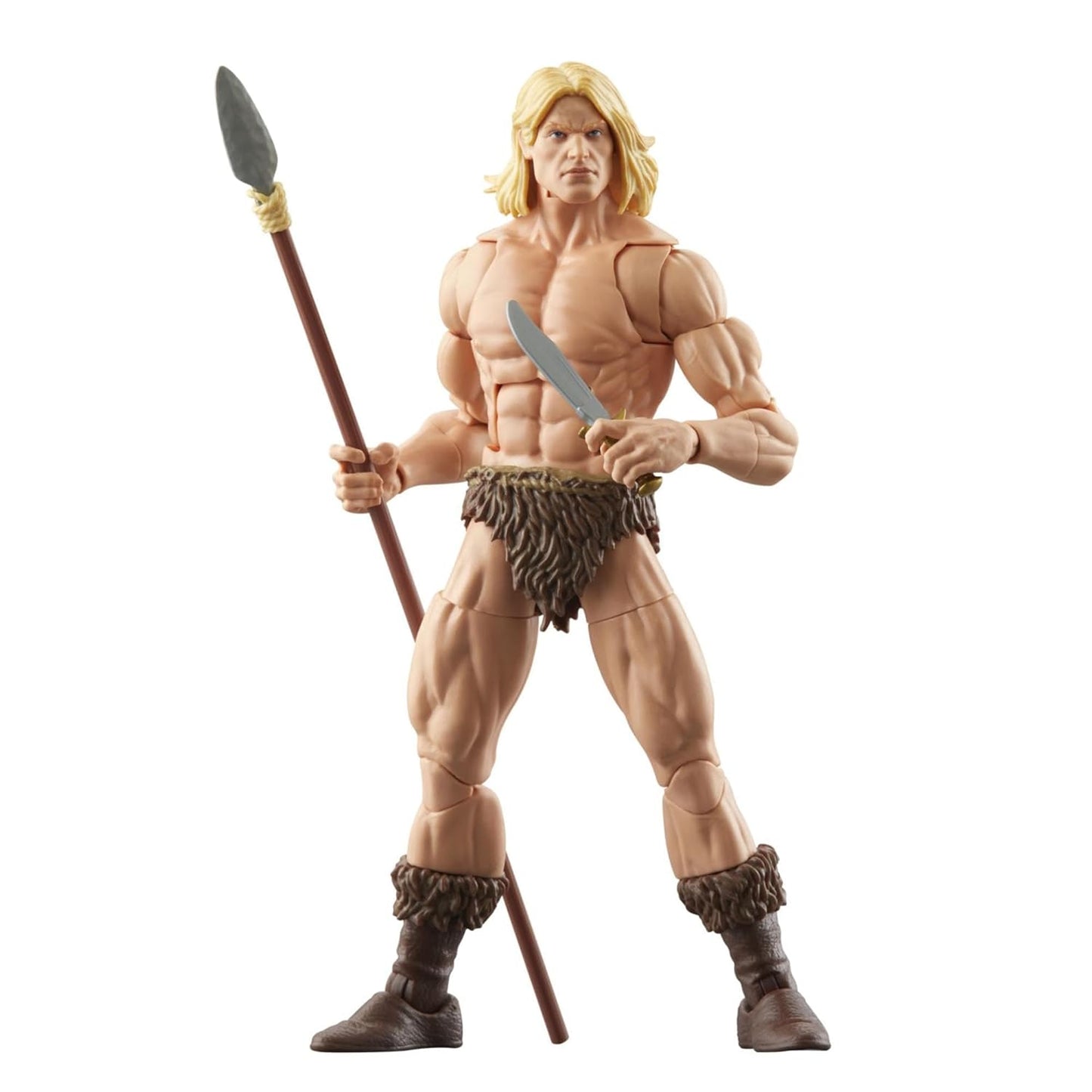 Marvel Legends Series Ka-Zar, Comics Action Figure with Build-A-Figure Part