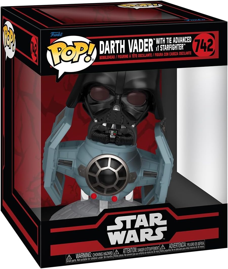 Pop! Rides Deluxe: Star Wars Darkside - TIE Advanced X1 with Darth Vader