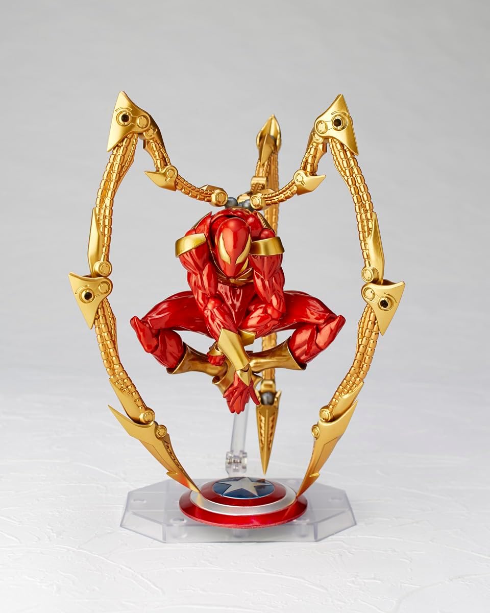 Marvel Iron Spider Revoltech Amazing Yamaguchi Action Figure