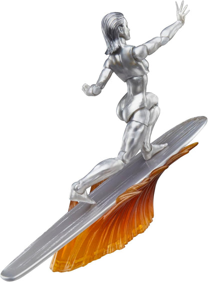 Marvel Legends Series Silver Surfer, The Fantastic Four: First Steps Movie Collectible 6 Inch Action Figure
